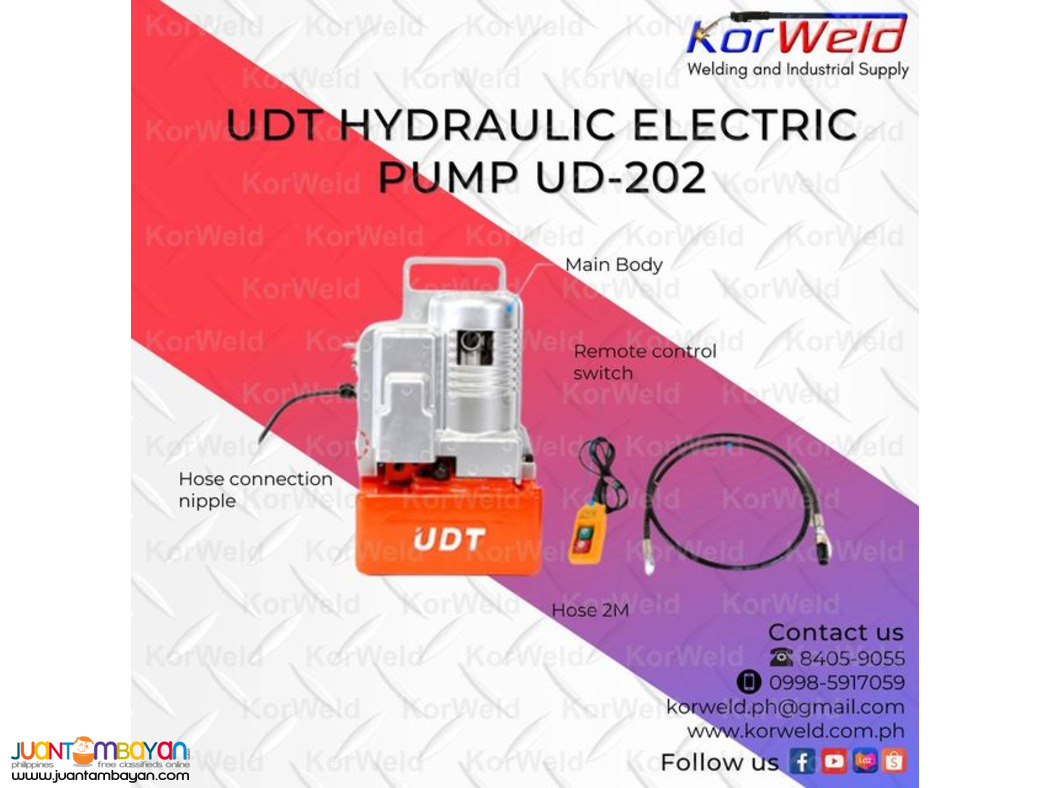UDT Hydraulic Electric Pump UD-202