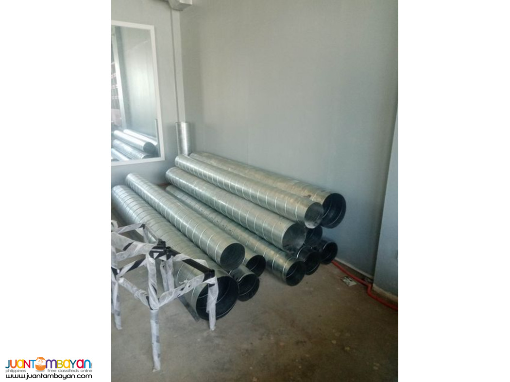 Spiral Duct > Supply and Installation < Meycauayan bulacan