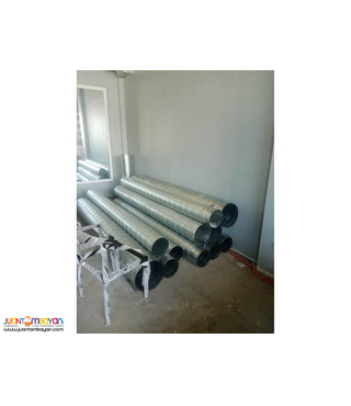 Spiral Duct > Supply and Installation < Meycauayan bulacan