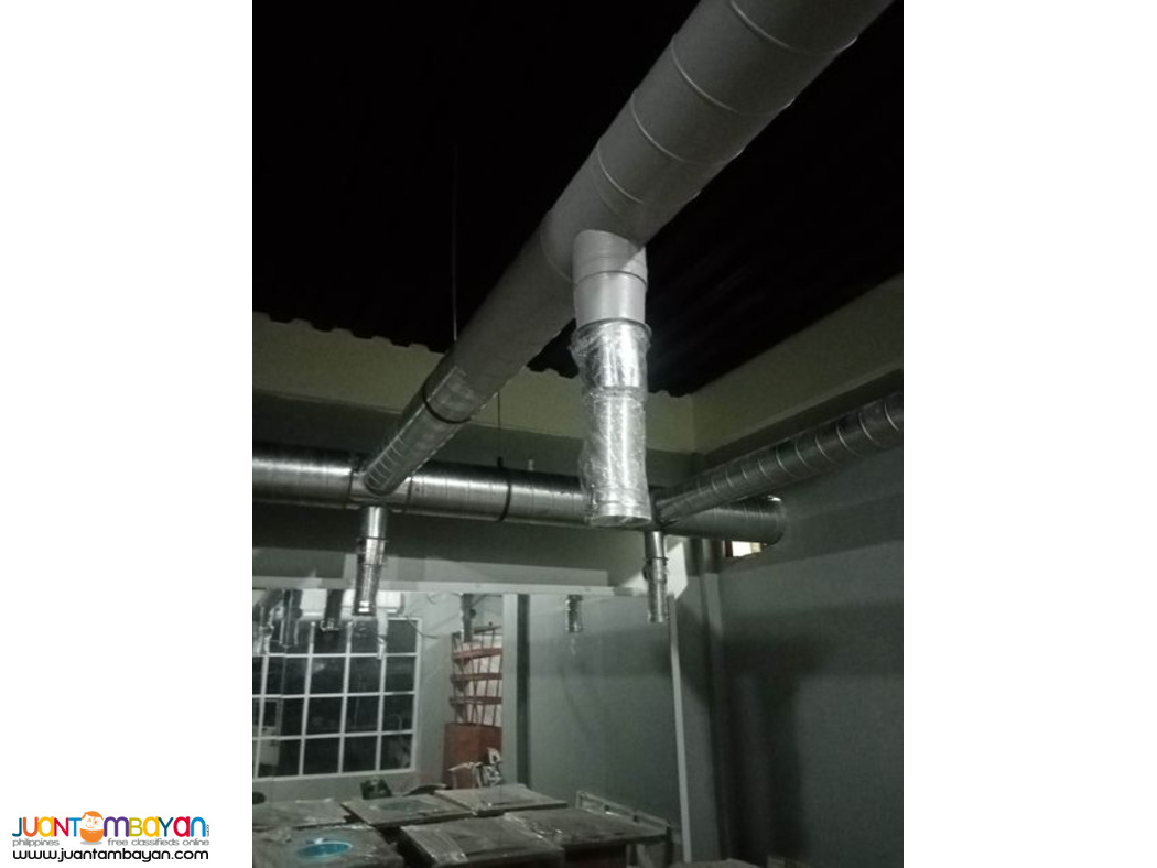 Spiral Duct > Supply and Installation < Meycauayan bulacan