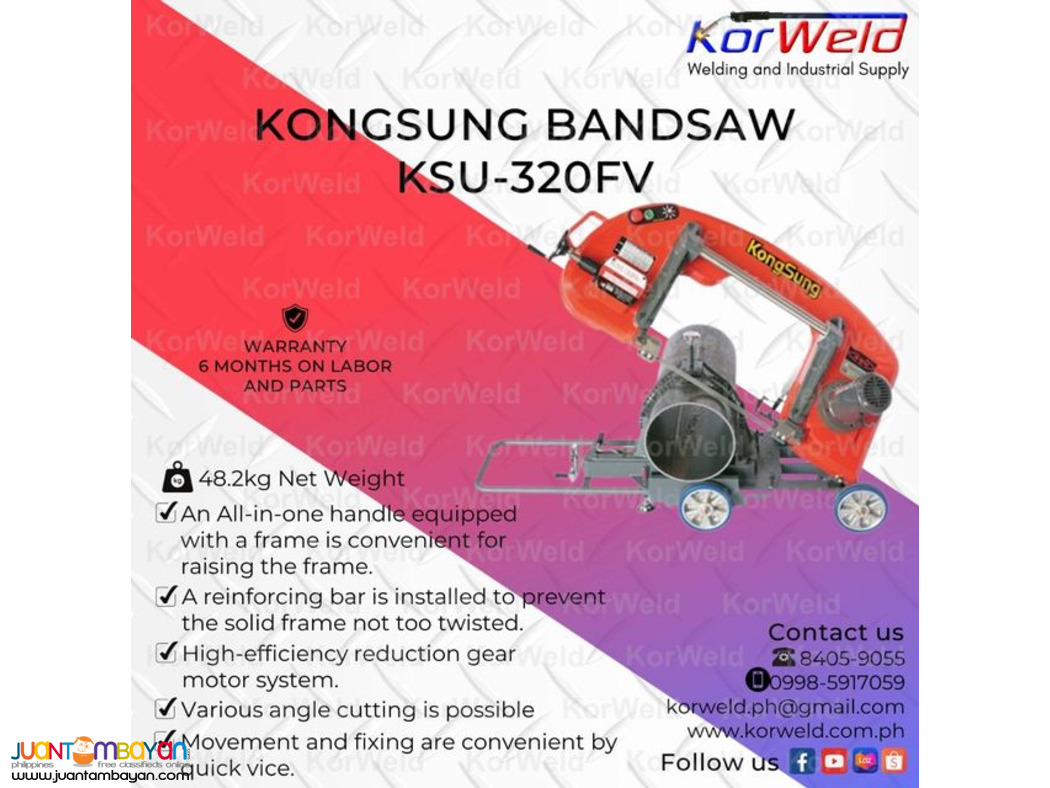 Kongsung Bandsaw KSU-320FV