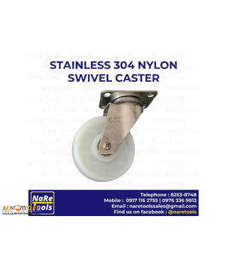 Stainless 304 Nylon Caster Swivel