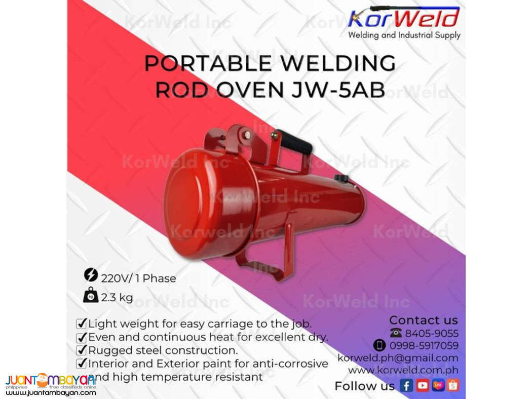 Portable Welding Rod Oven JW-5AB