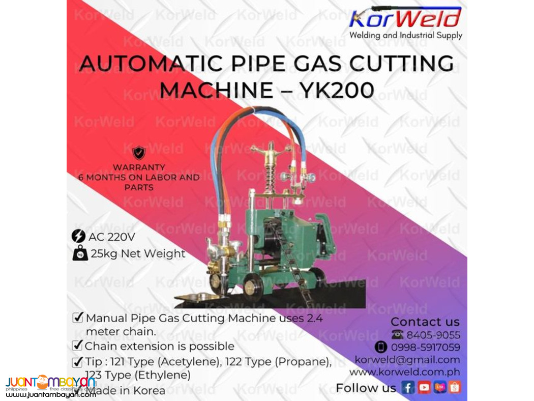 Automatic Pipe Gas Cutting Machine- YK200
