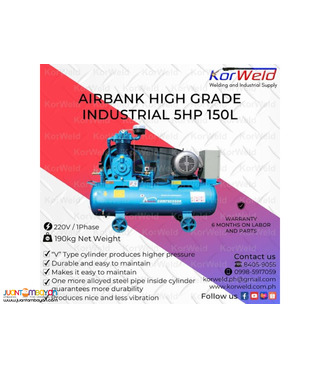 Airbank High Grade Industrial 5HP 150L