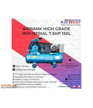 Airbank High Grade Industrial 7.5HP 150L