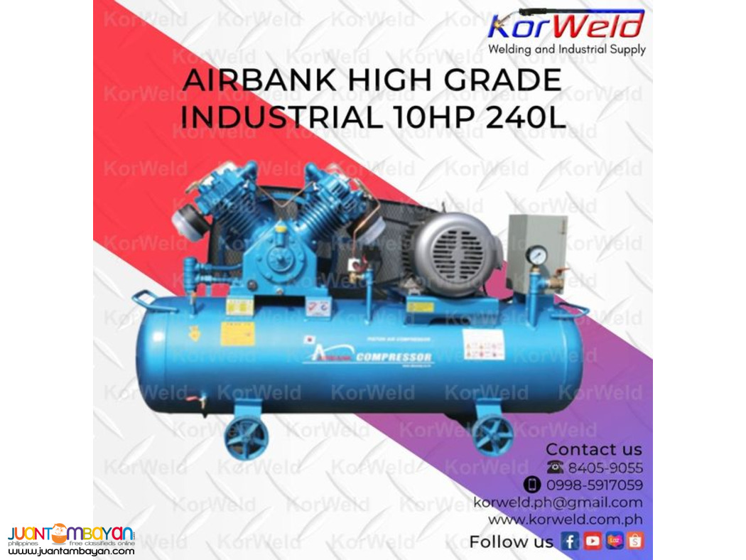 Airbank High Grade Industrial 10HP 240L
