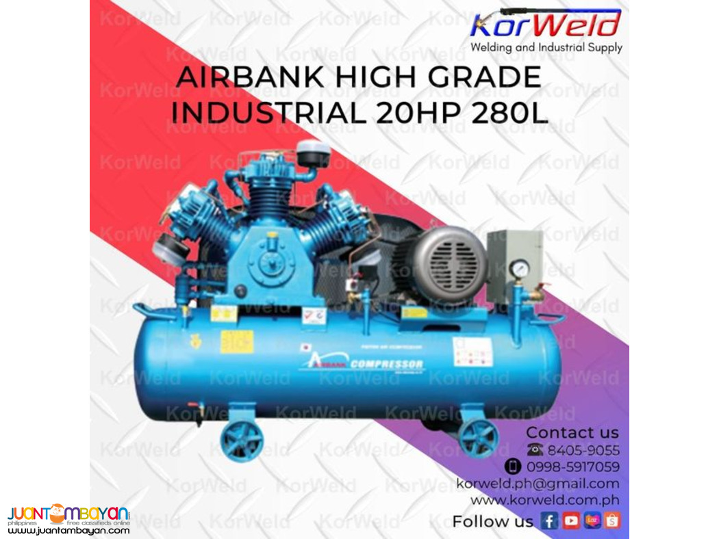 Airbank High Grade Industrial 20HP 280L