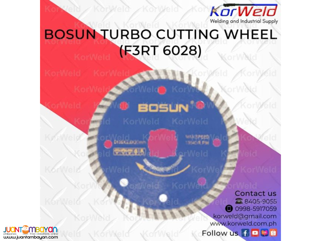 Bosun Turbo Cutting wheel (F3RT 6028)