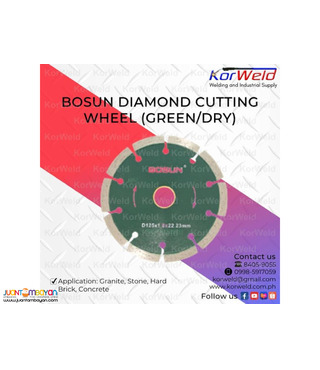 Bosun Diamond Cutting Wheel (GREEN/DRY)