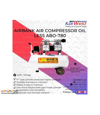 Airbank air Compressor Oil Less ABO-780