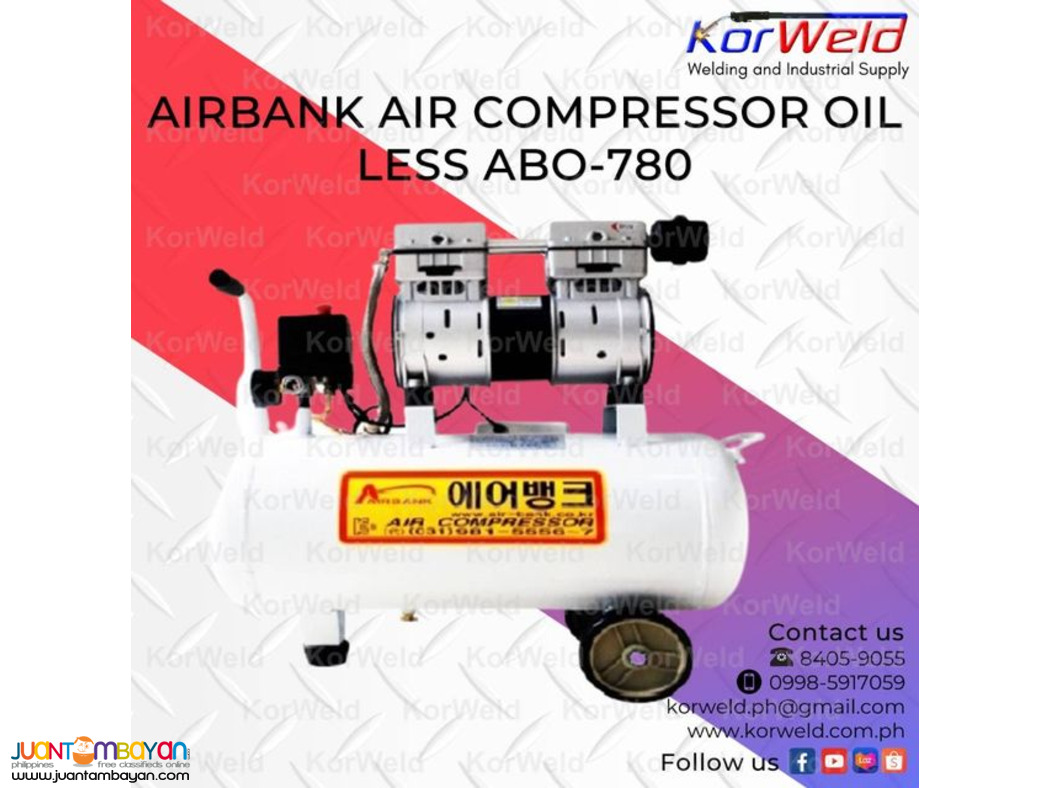 Airbank air Compressor Oil Less ABO-780