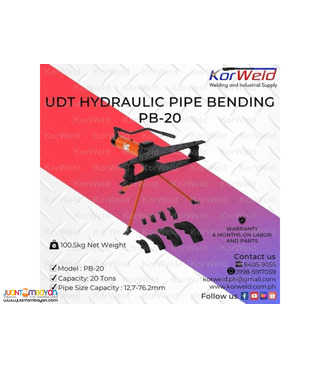 UDT Hydraulic Pipe Bending PB-20