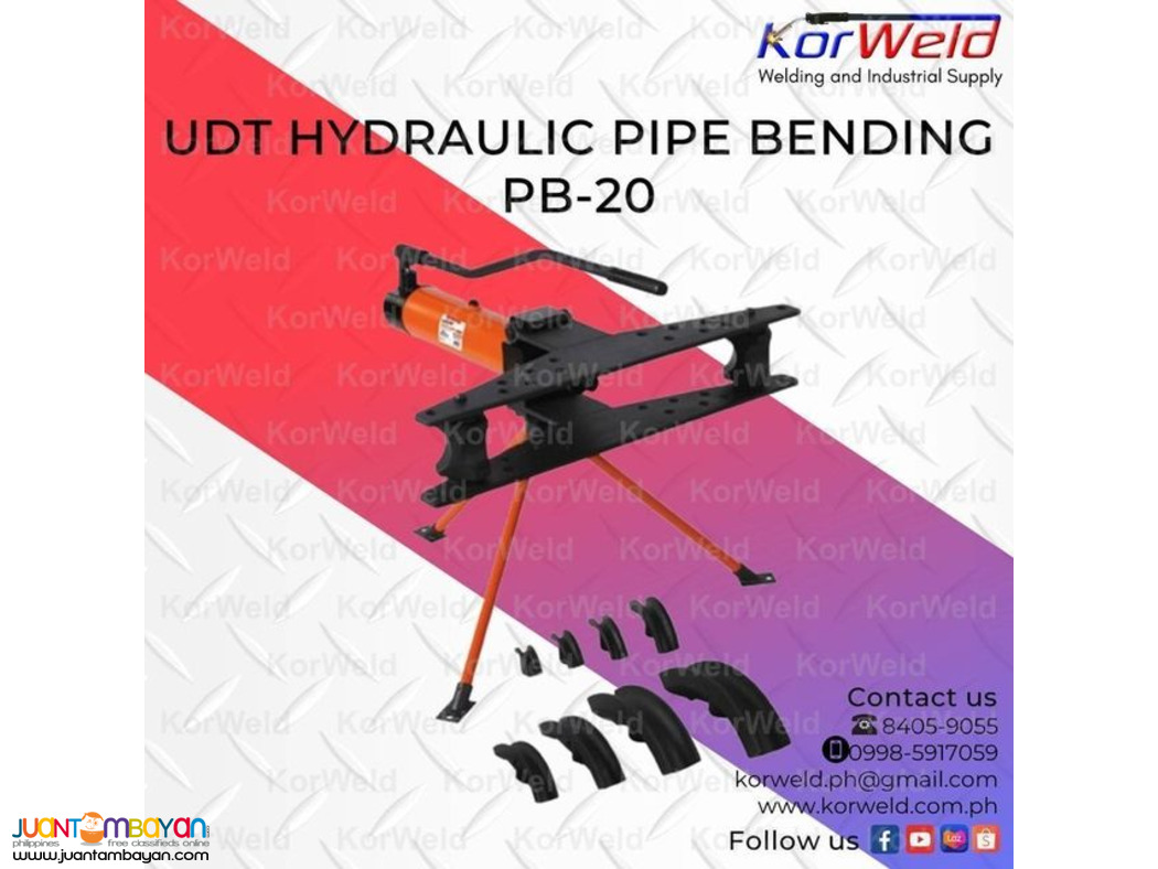 UDT Hydraulic Pipe Bending PB-20