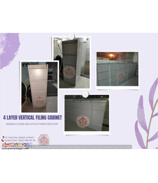 4 LAYER VERTICAL FILING CABINET (FACTORY PRICE)