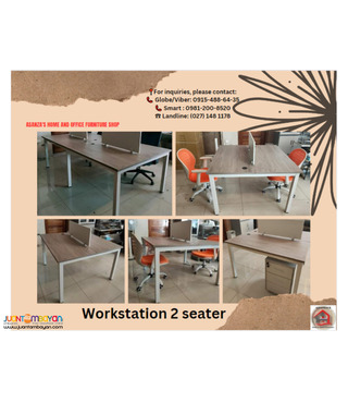 WORKSTATION 2 SEATER (FACTORY PRICE)