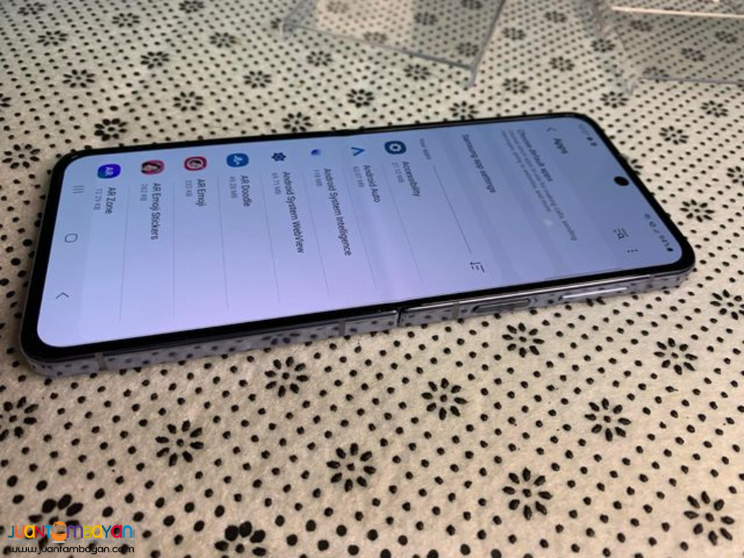 Samsung Galaxy Z flip Blue 4 128gb complete 