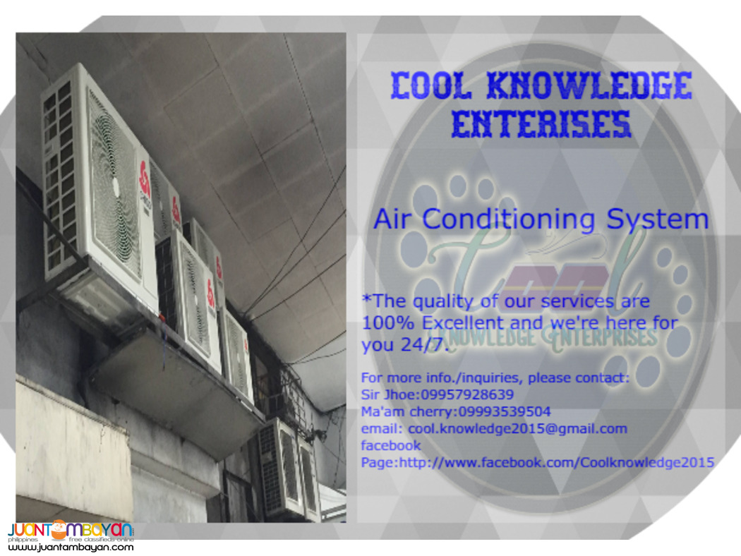 Air Conditioning -- Supply and Installation -- Bulacan