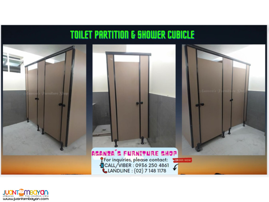 Toilet Partition | Solid Phenolic | Factory Price