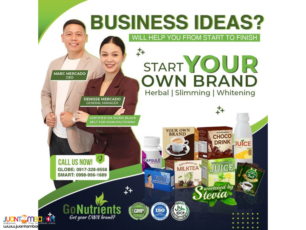 Private label food supplement manufacturer 