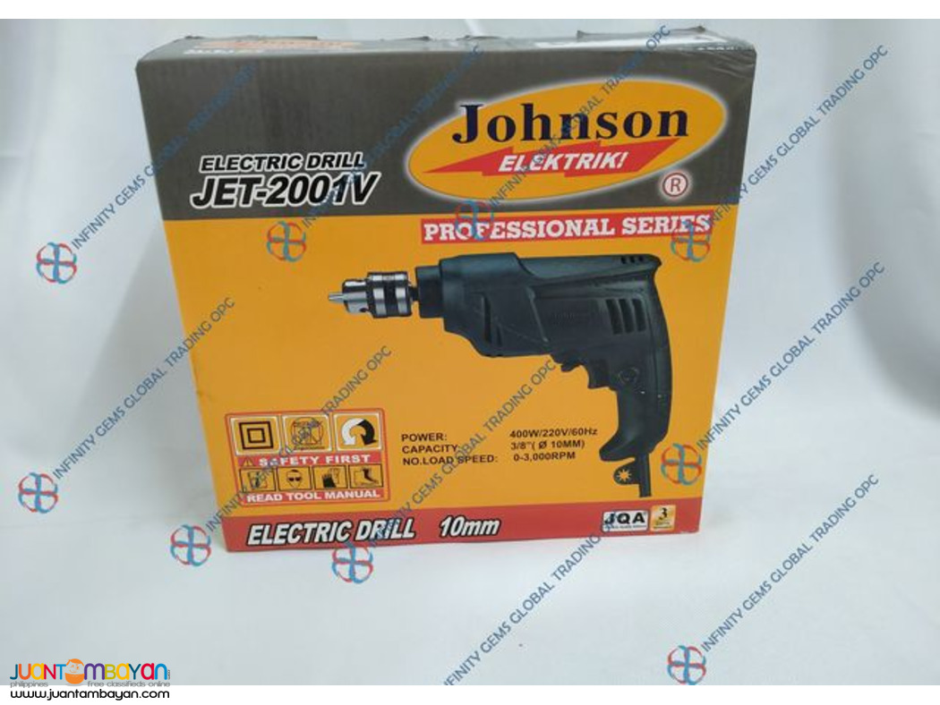 JOHNSON ELEKTRIK ELECTRIC DRILL JET-2001V