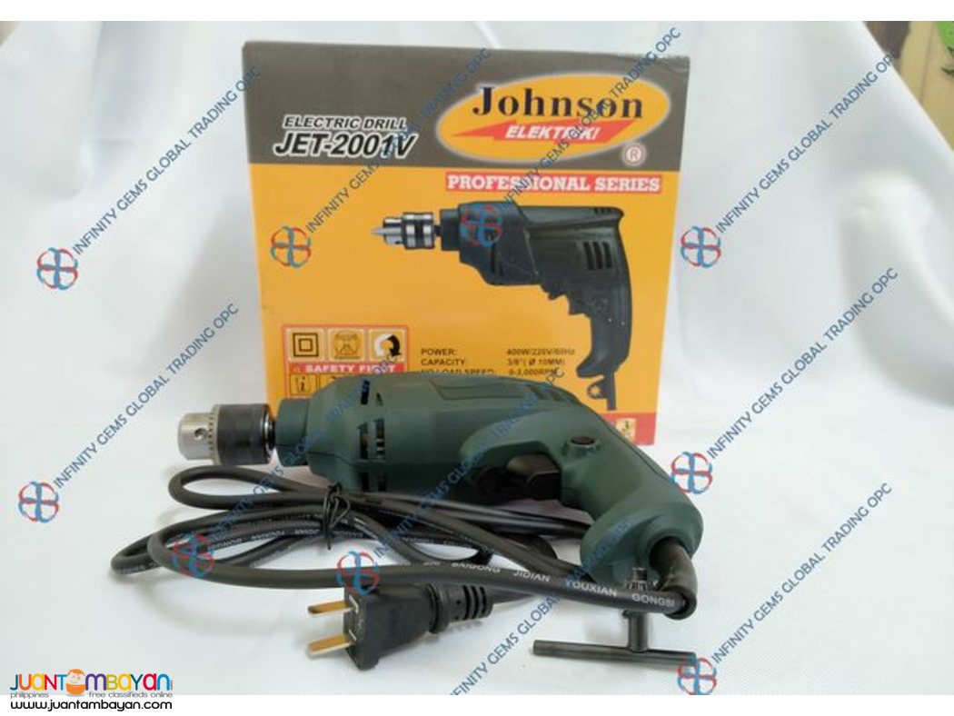 JOHNSON ELEKTRIK ELECTRIC DRILL JET-2001V
