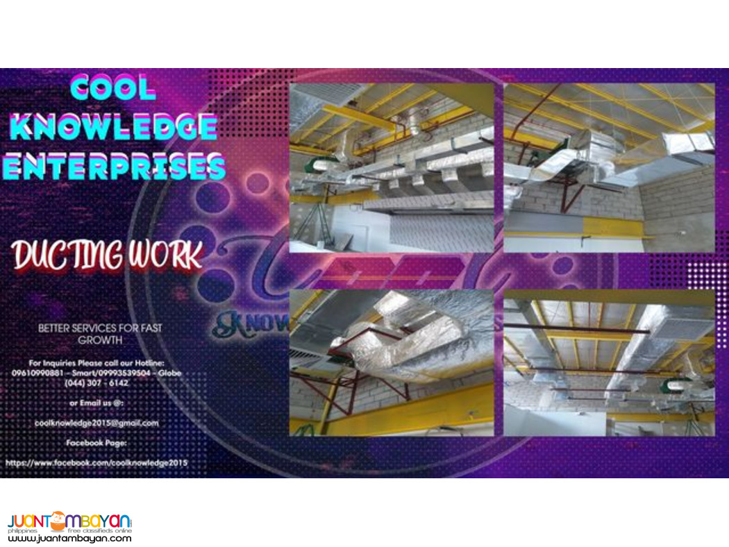 | Ducting works | Bulacan | Supply and Installation