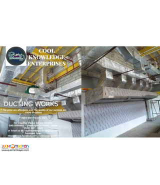 We fabricate, install and supply (ducting system)