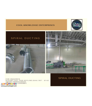 Supply & Installation | spiral duct | Bulacan