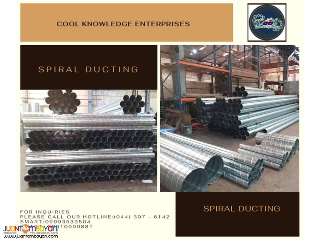 Supply & Installation | spiral duct | Bulacan