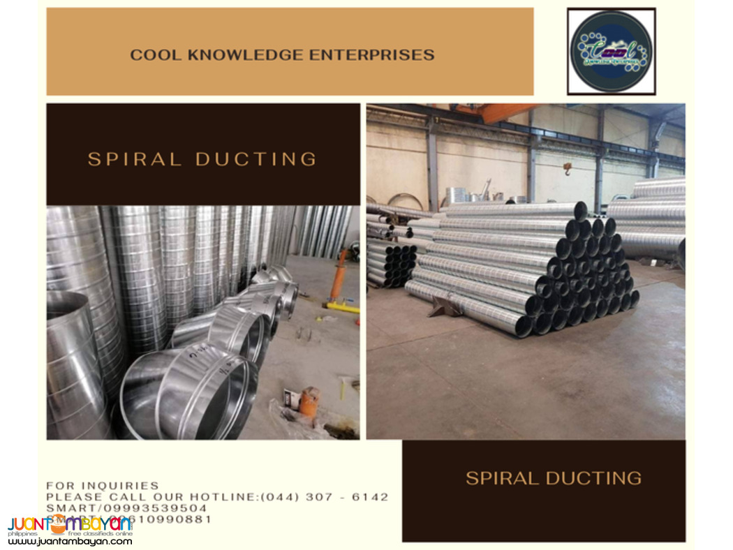 Supply & Installation | spiral duct | Bulacan