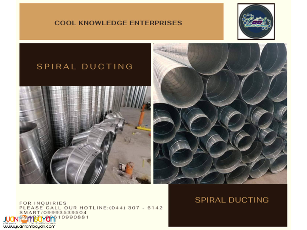 Supply & Installation | spiral duct | Bulacan
