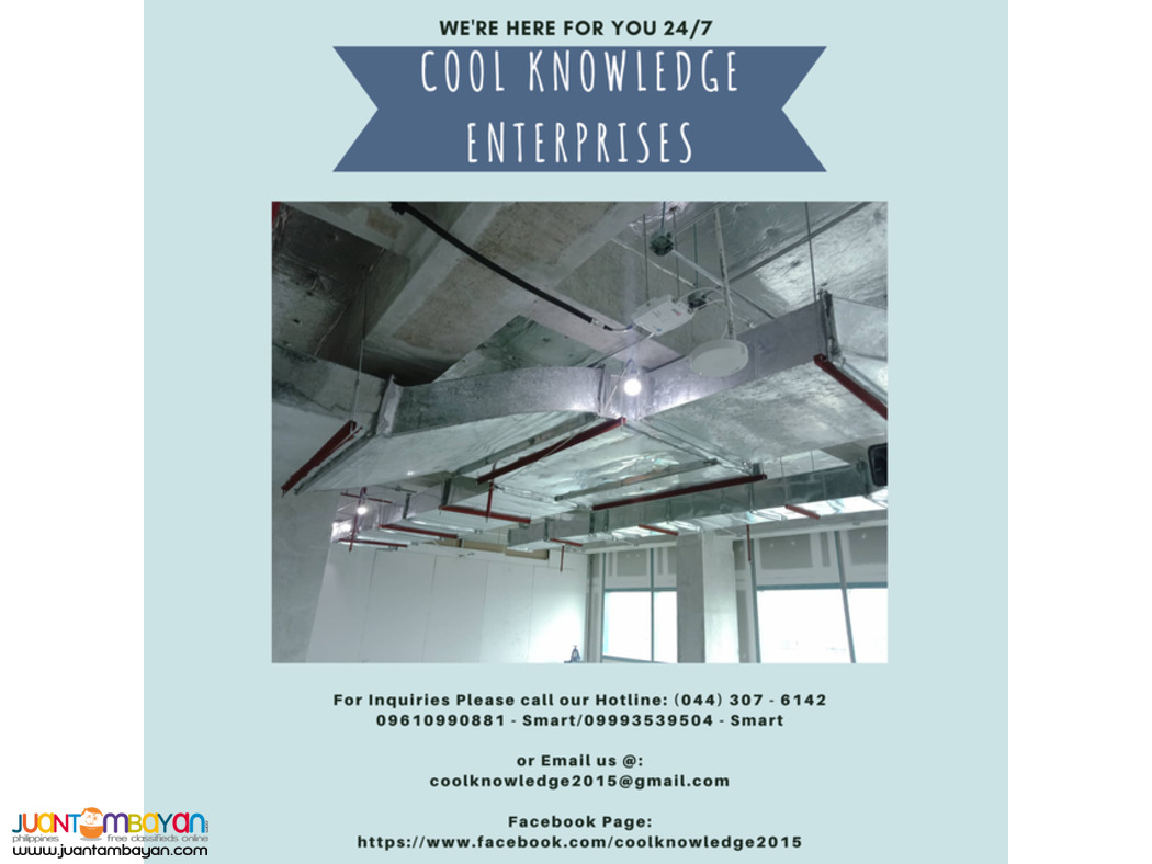 Meycauayan, Bulacan -- Ducting Works -- Supply and Installation