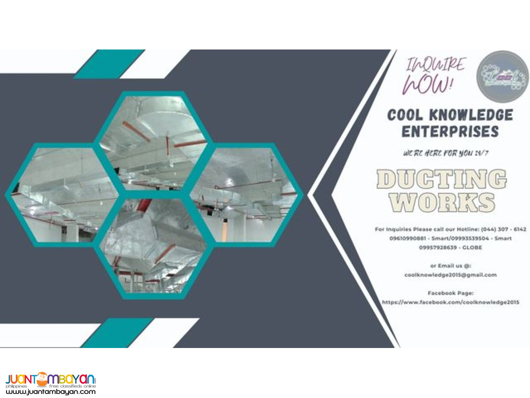 Installation [ ducting works ] bulacan