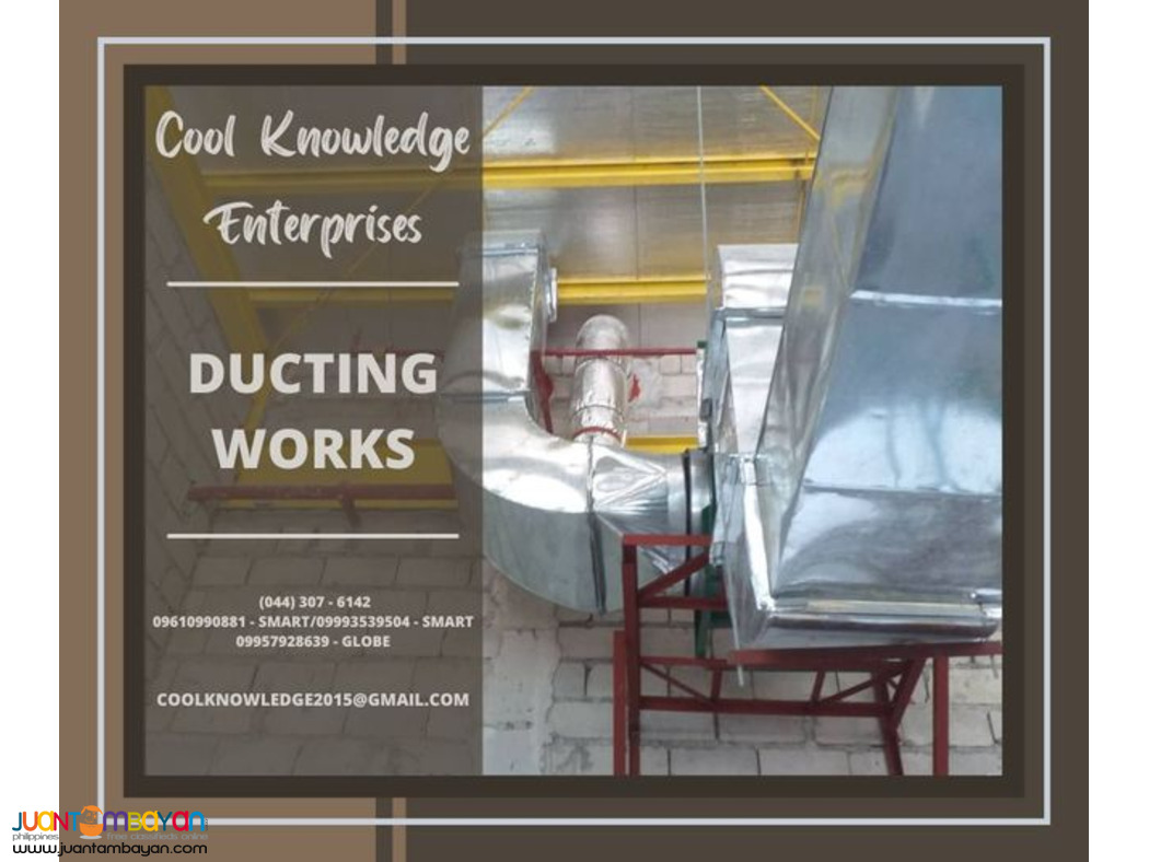 Ducting Works | Installation, supply | bulacan