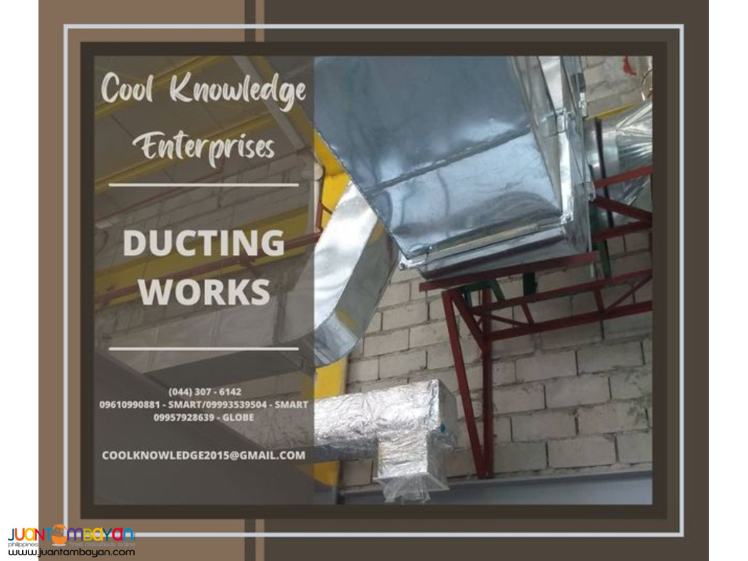 Ducting Works | Installation, supply | bulacan