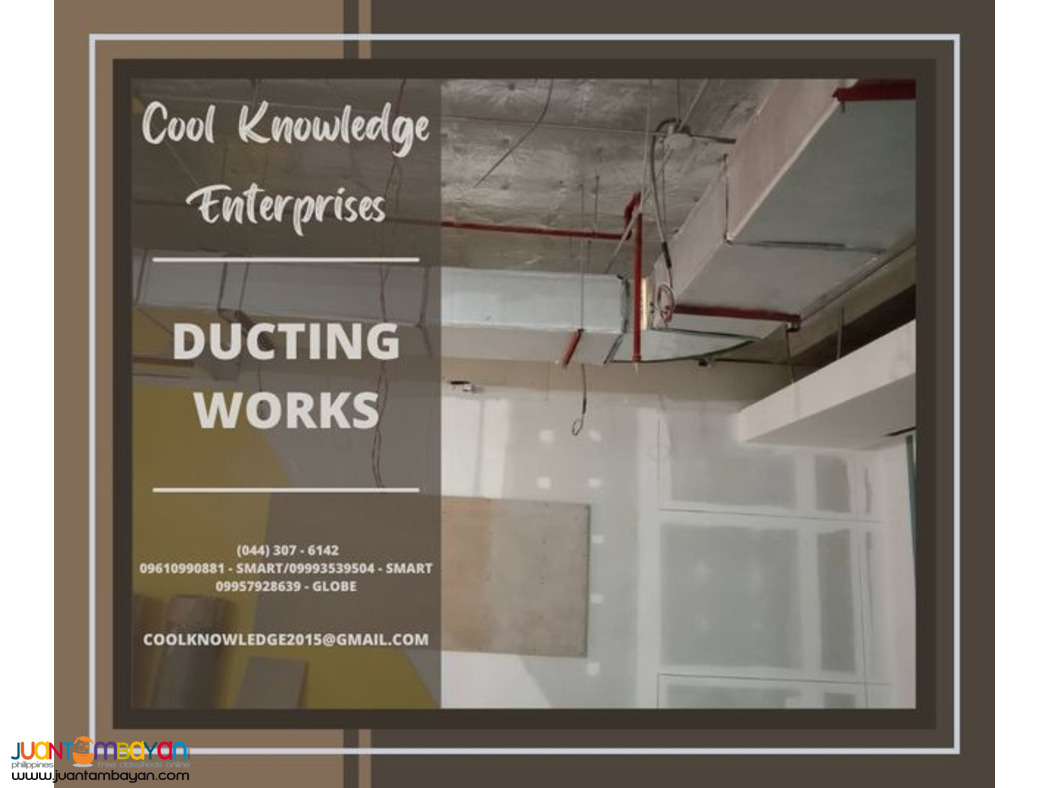Ducting Works | Installation, supply | bulacan