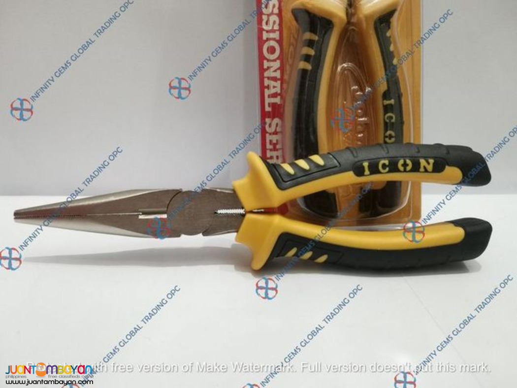 JOHNSON ELEKTRIK LONG NOSE PLIER JLP-608 8