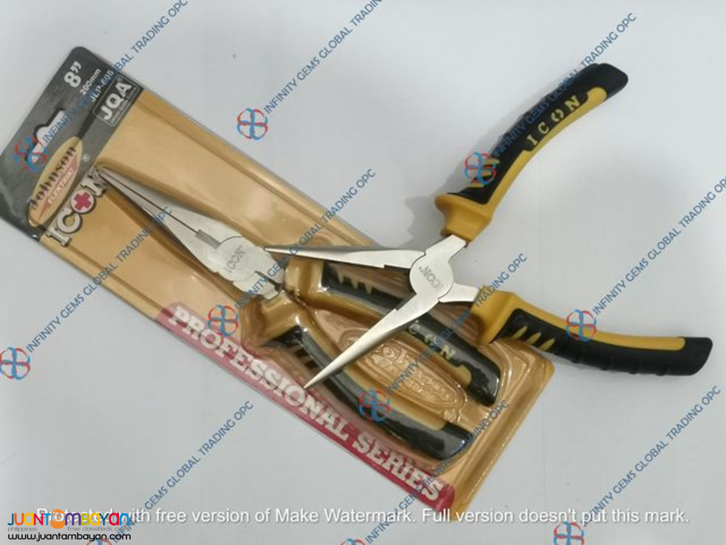 JOHNSON ELEKTRIK LONG NOSE PLIER JLP-608 8