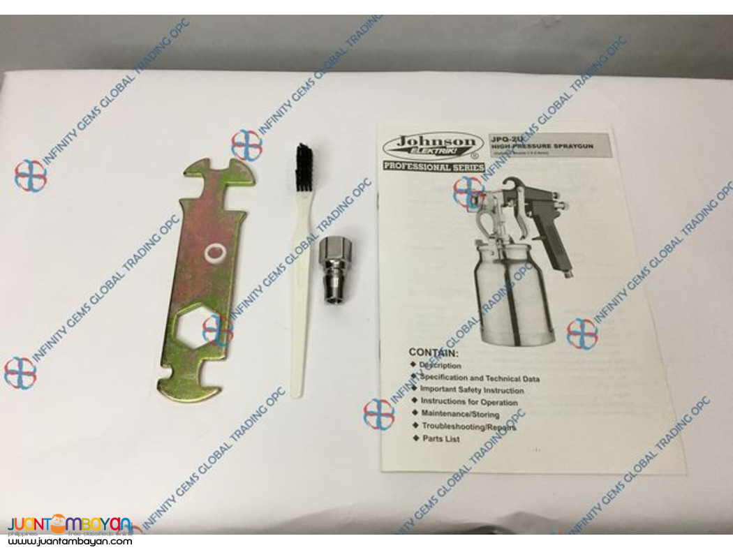 JOHNSON ELEKTRIK HIGH PRESSURE SPRAY GUN JPQ-2U