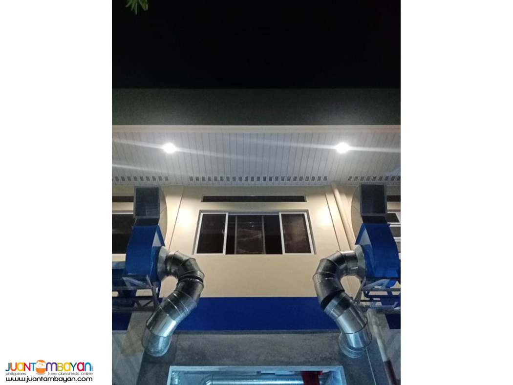 Exhaust/Fresh Air blower (supply and install)