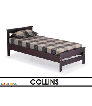 COLLINS WOODEN BED 
