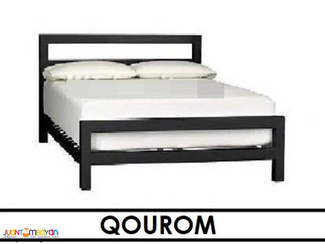 QUOROM WOODEN BED QUOROM WOODEN BED