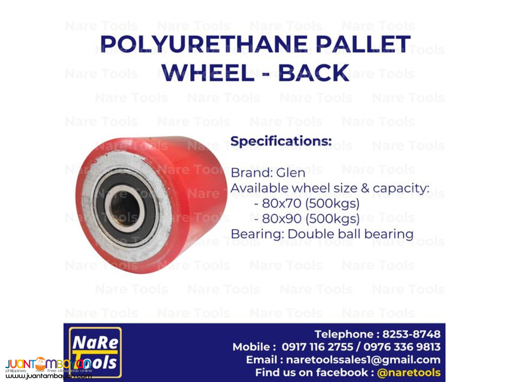 Polyurethane Pallet Wheel - Back