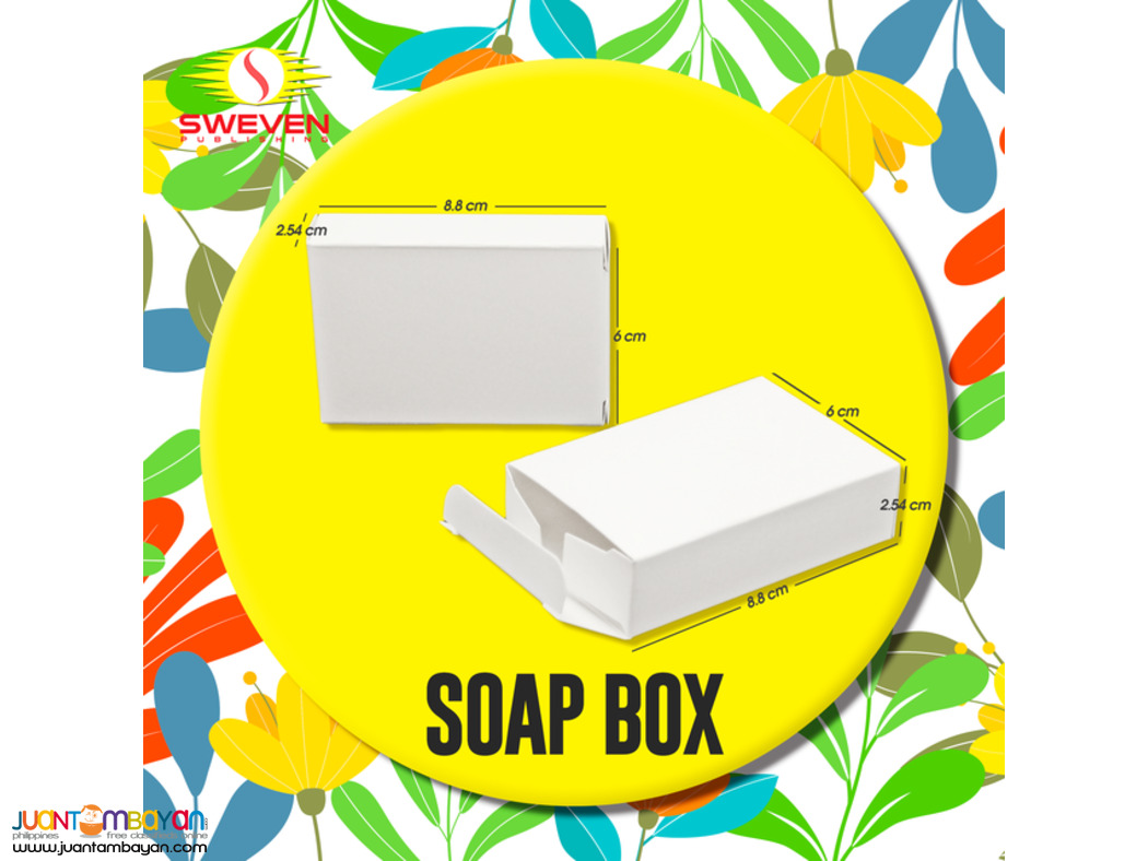 SOAP BOXES, SOAP WRAPPERS, TAGS,  aND STICKER LABELS