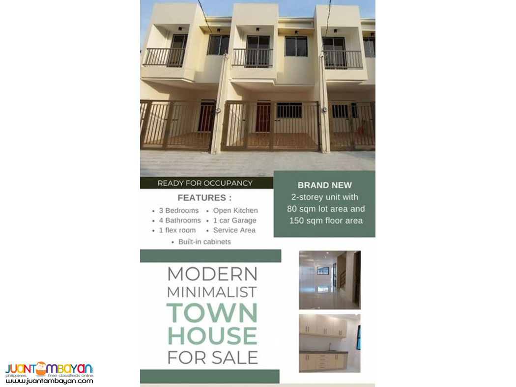 Townhouse For Sale in Camella Homes 1 Las Pinas