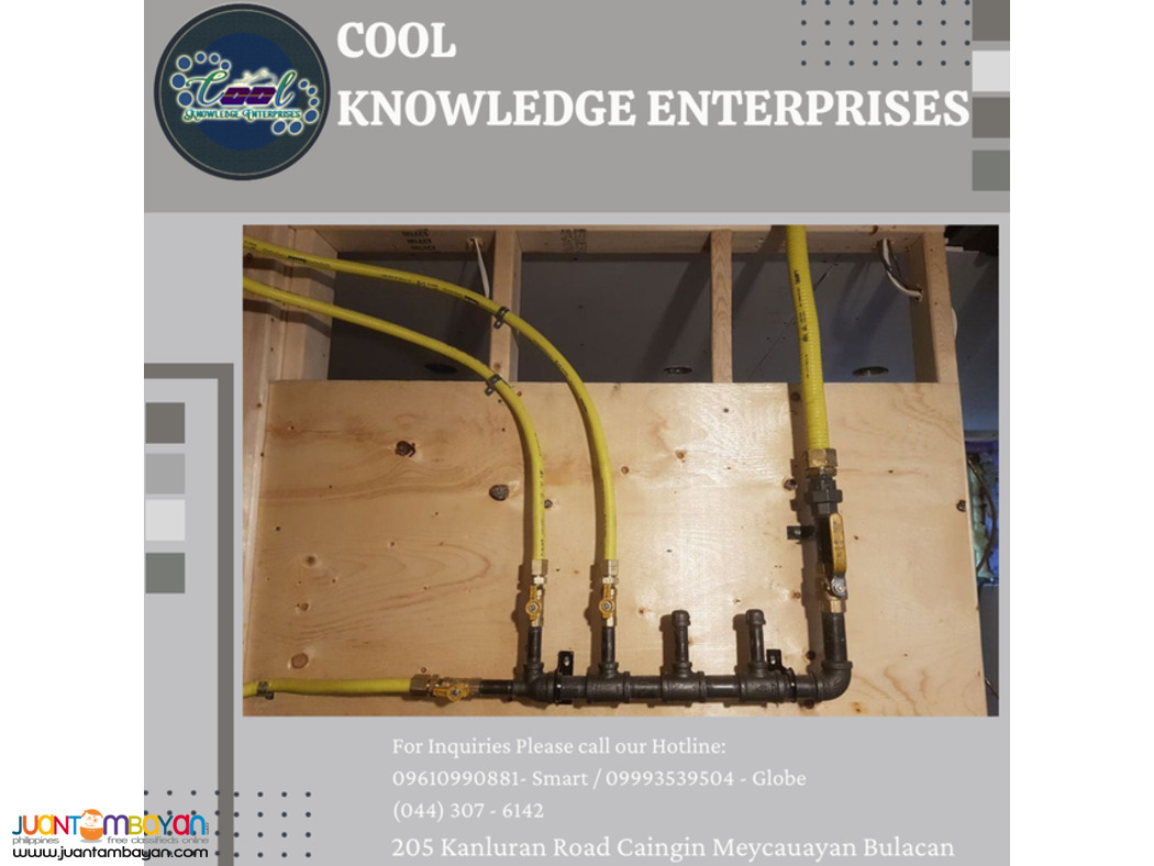 Gas Line System | Installation | Supply | Bulacan