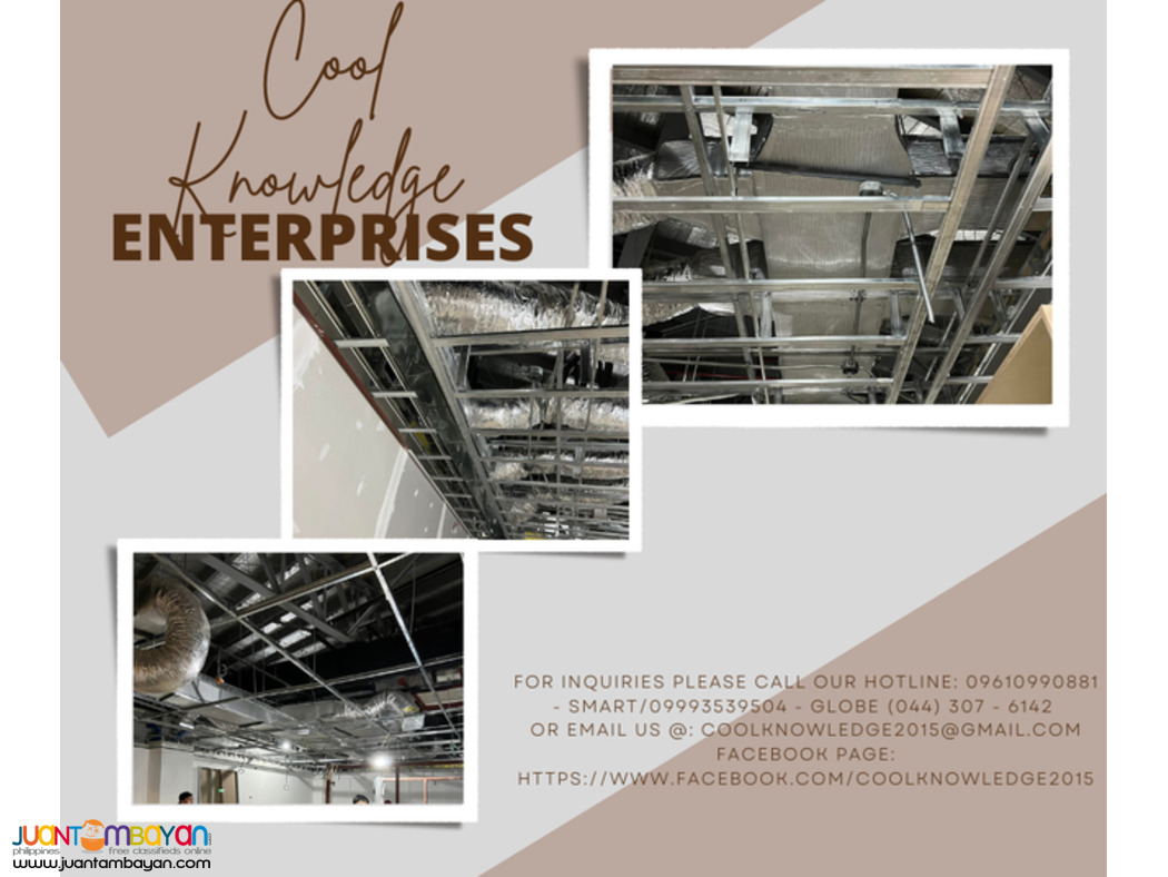 Supply & Installation || Ducting Works || Bulacan