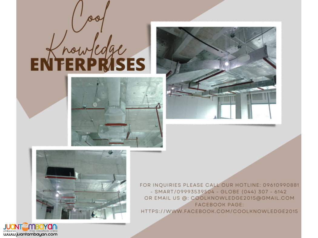 Supply & Installation || Ducting Works || Bulacan