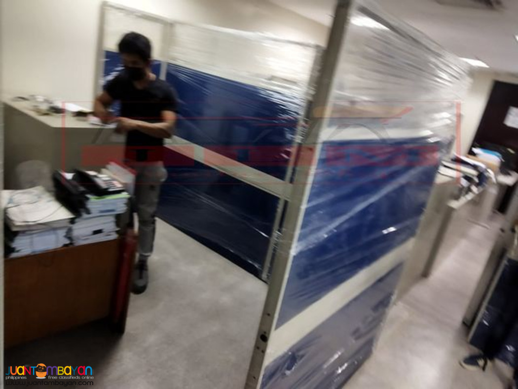 L shaped Office Partition cubicle workstation